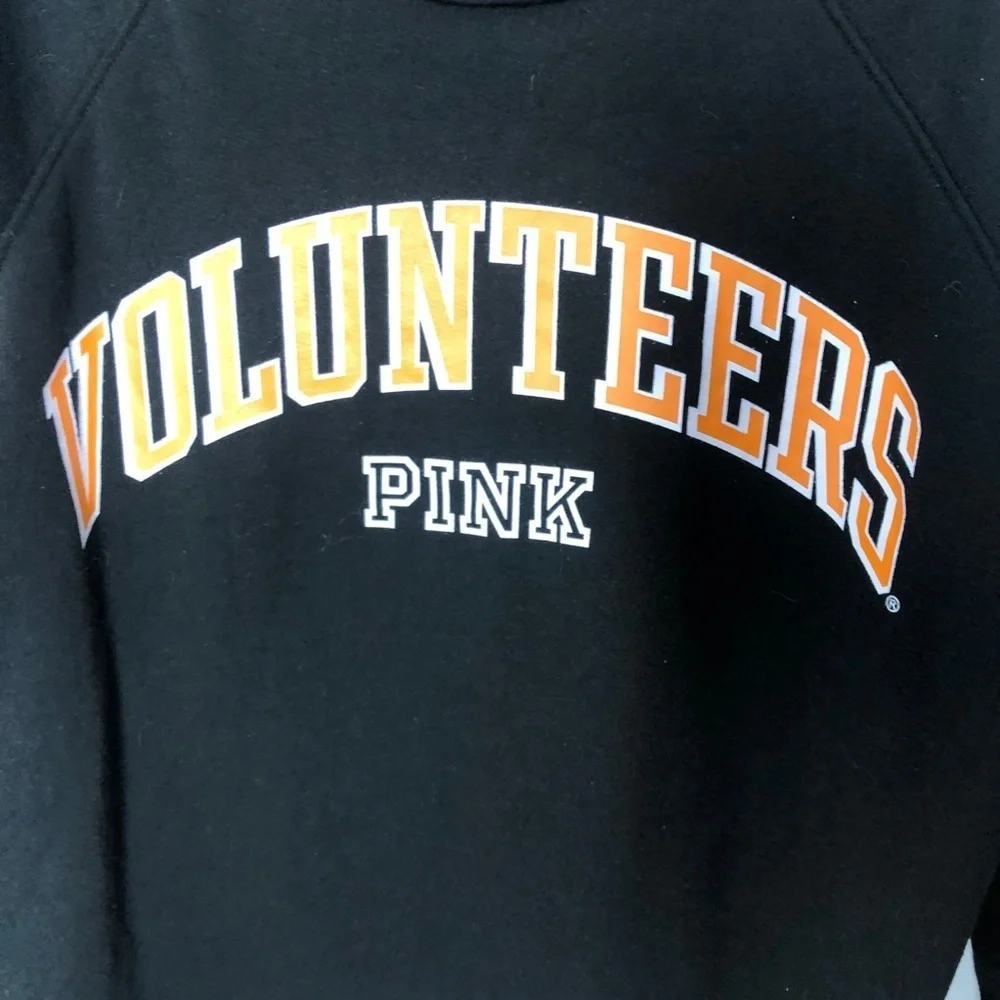 Victoria's Secret VS PINK TN Vols Y2K Cropped Tennessee Volunteers Sweatshirt - Picture 4 of 5